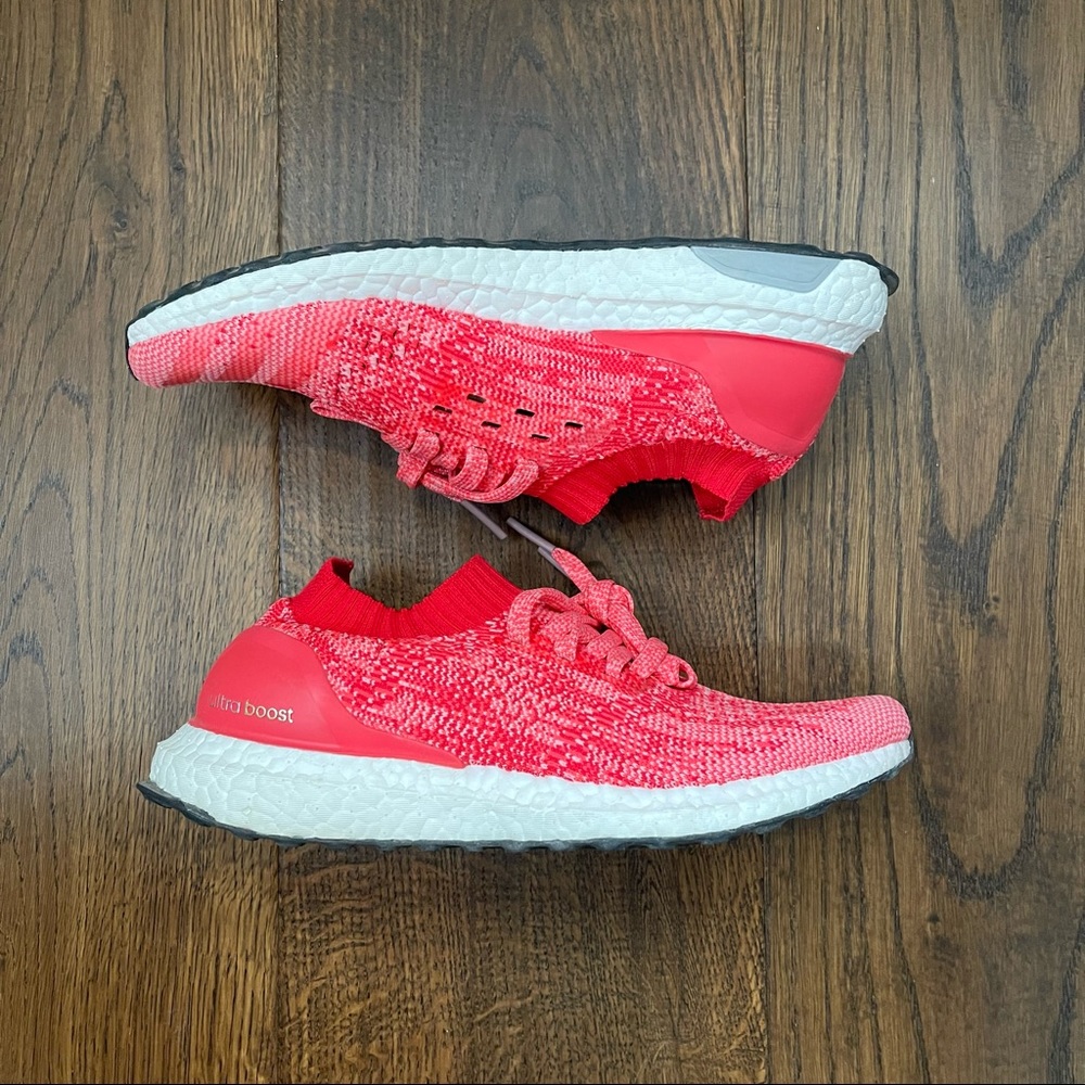 Adidas “Ray Red” Uncaged Ultra Boost Size 7.5